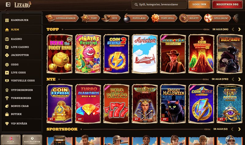 Lizaro casino bonus in United Kingdom